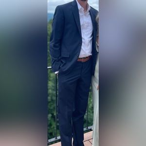 Ted Baker Navy Slim 2 Pice Suit